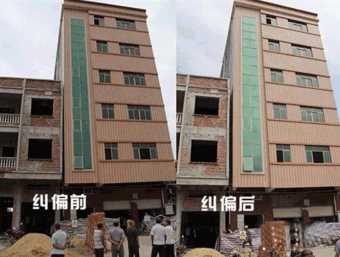 沧州河间倾斜纠正