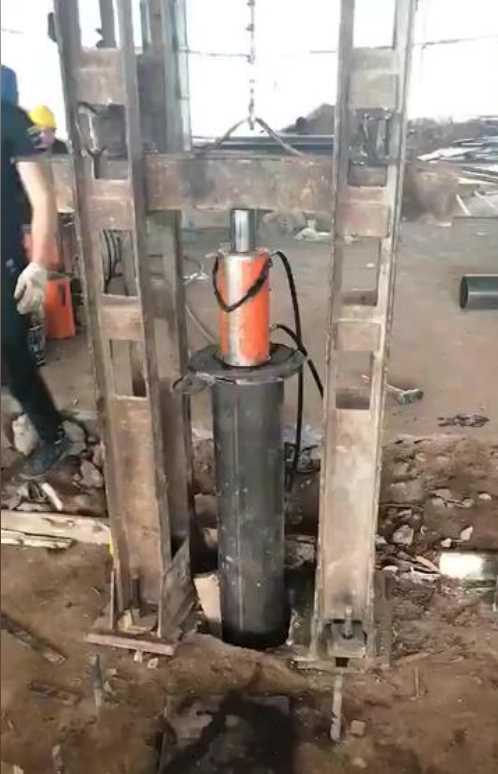 沧州河间钢管桩加固